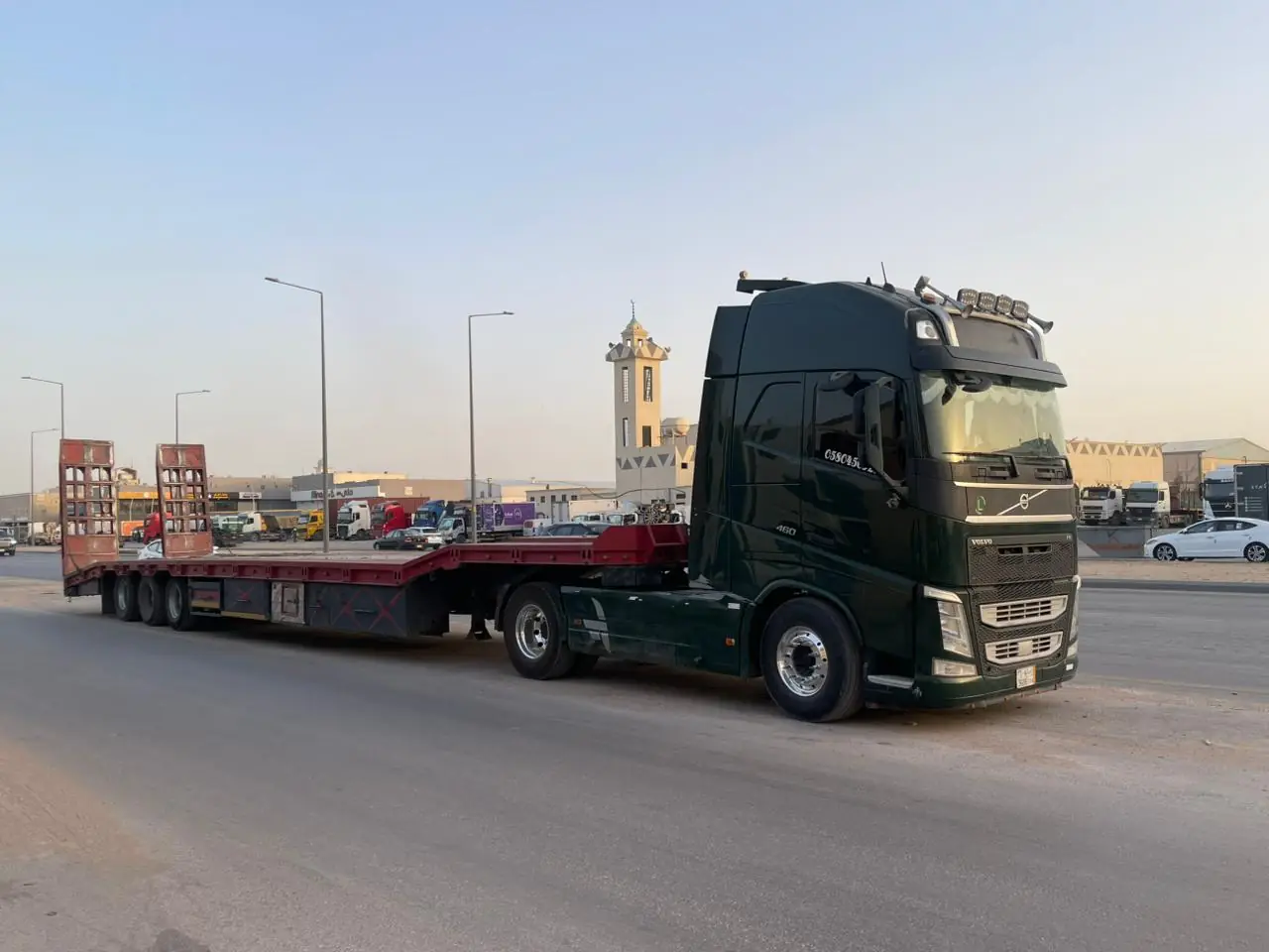 لوبد الرياض الدمام لنقل البلدوزرات